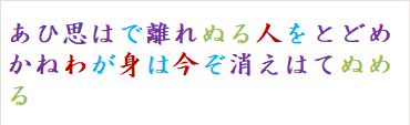あひ思はで離れぬる人をとどめかねわが身は今ぞ消えはてぬめる　
